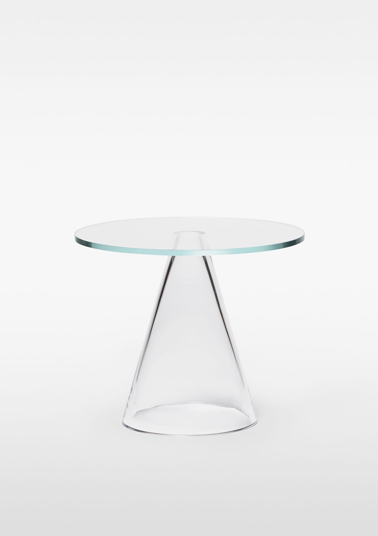 Sander Table - Round, D 480, H 400 - Temizle - Glass